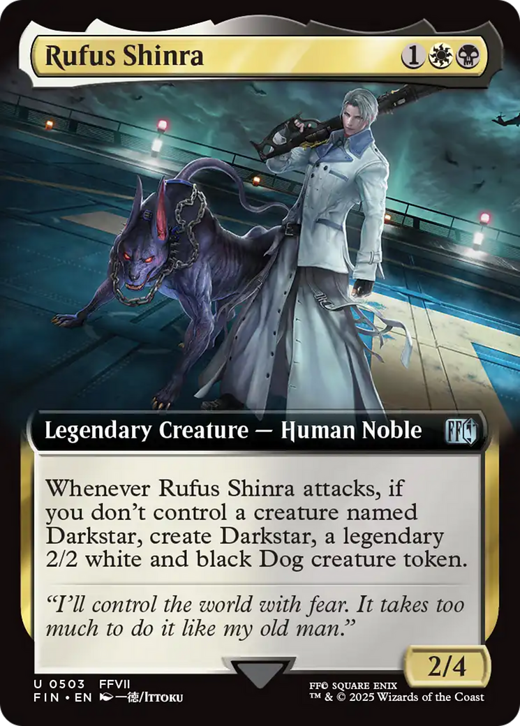 Rufus Shinra (Extended Art) [FINAL FANTASY] | Mega City Incorporated