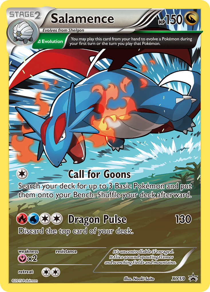 Salamence (XY59) [XY: Black Star Promos] | Mega City Incorporated