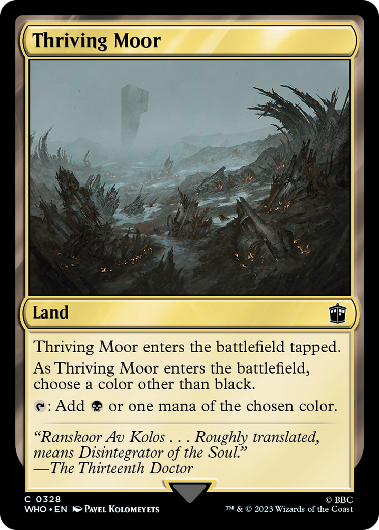 Thriving Moor [Doctor Who] | Mega City Incorporated