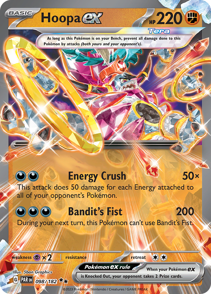 Hoopa ex (098/182) [Scarlet & Violet: Paradox Rift] | Mega City Incorporated
