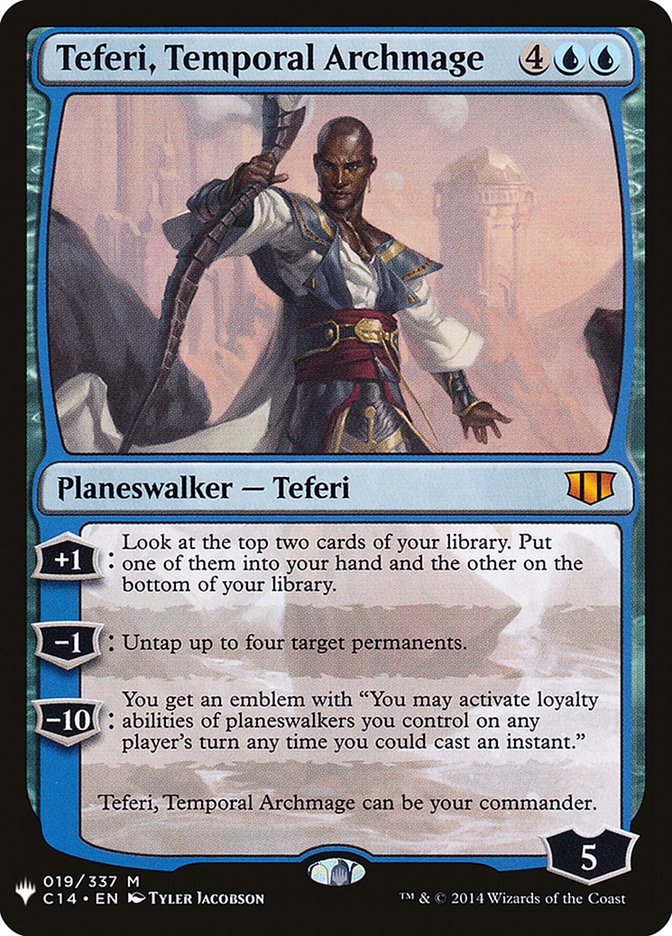 Teferi, Temporal Archmage [Mystery Booster] | Mega City Incorporated