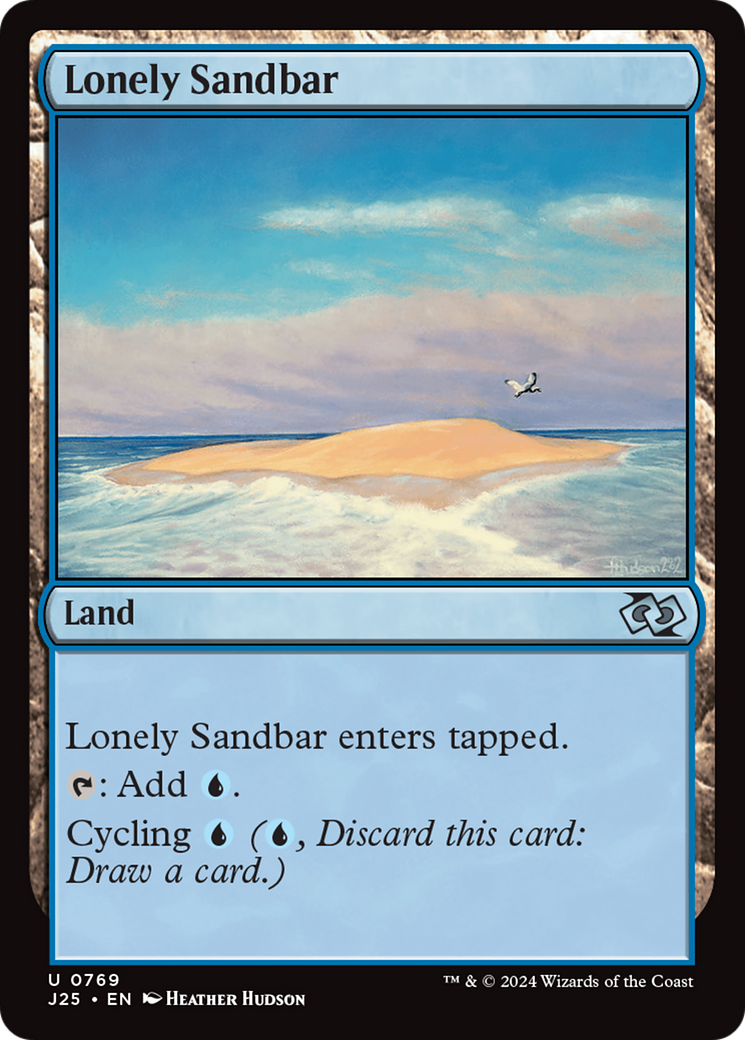 Lonely Sandbar [Foundations Jumpstart] | Mega City Incorporated