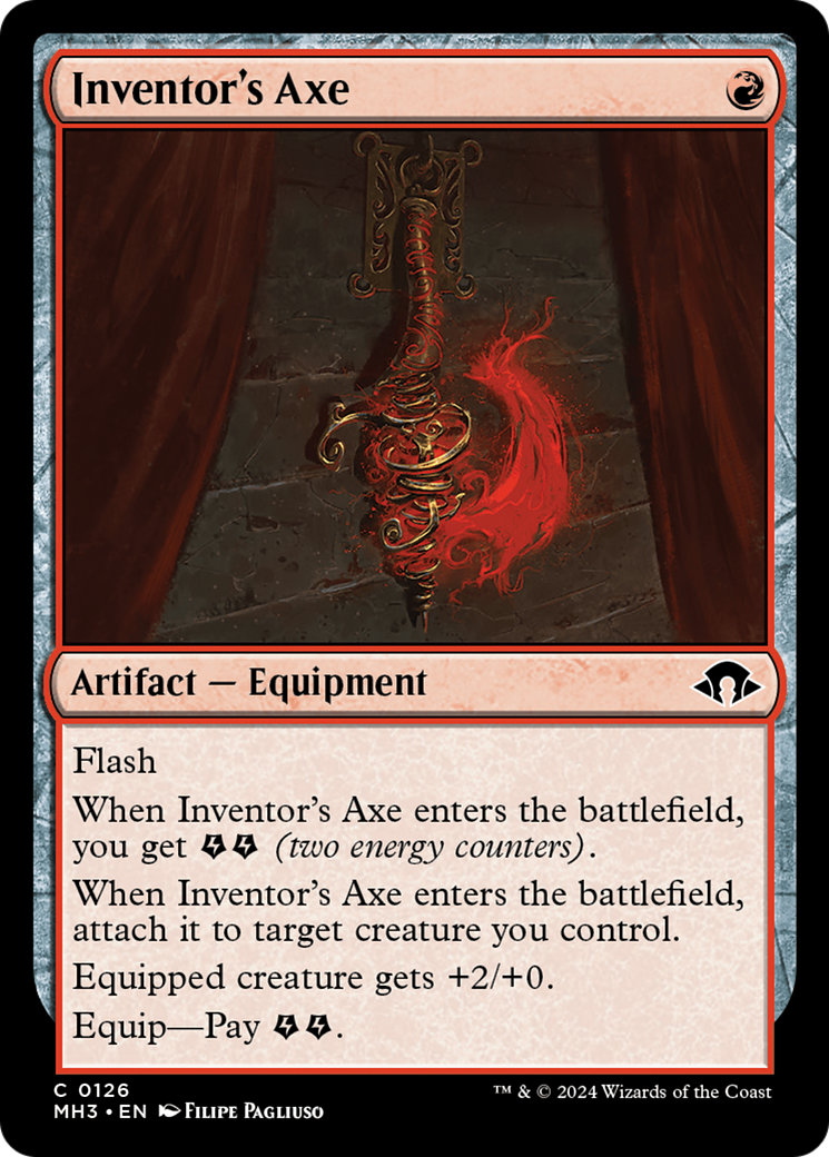 Inventor's Axe [Modern Horizons 3] | Mega City Incorporated