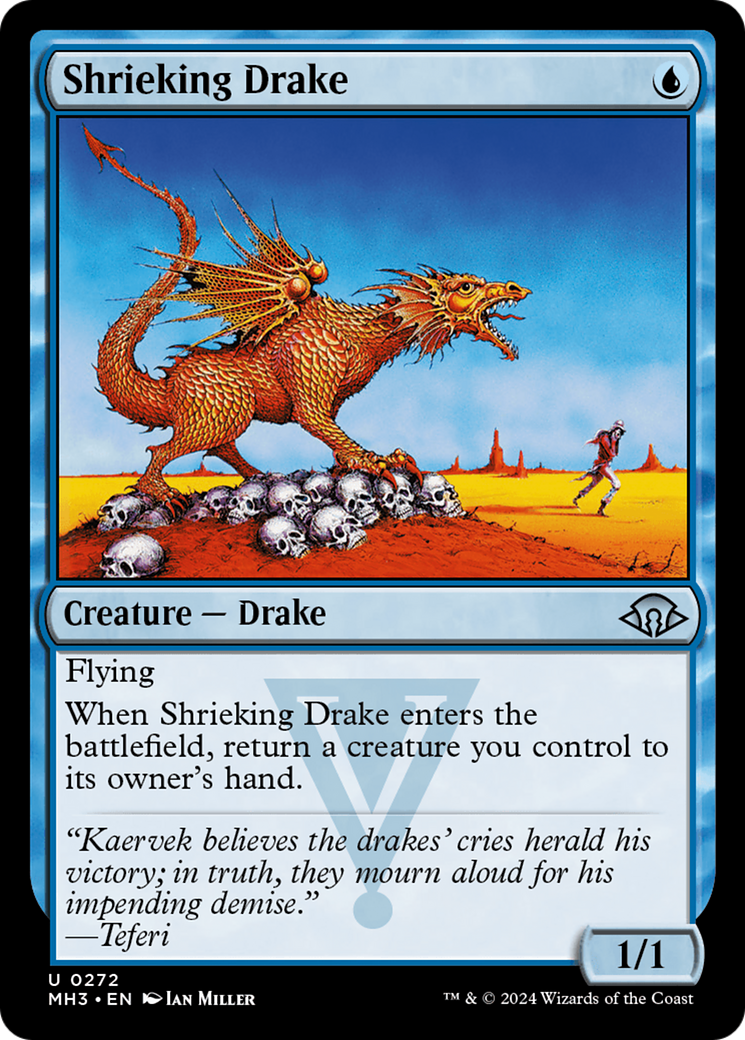 Shrieking Drake [Modern Horizons 3] | Mega City Incorporated
