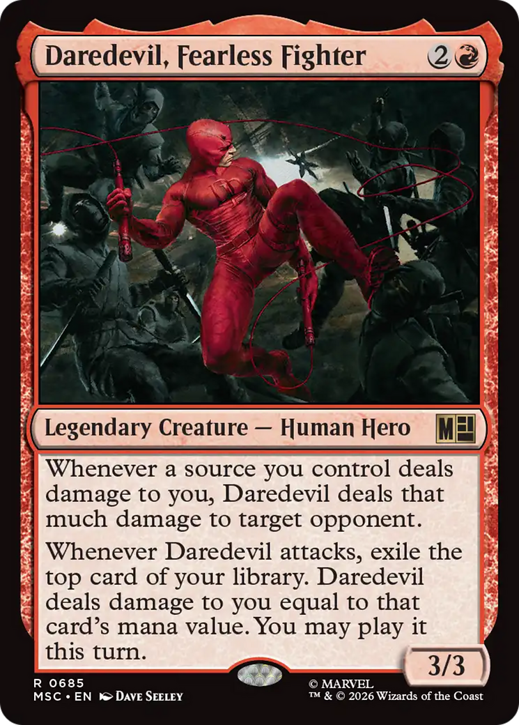 Daredevil, Fearless Fighter [Marvel Super Heroes Commander] | Mega City Incorporated