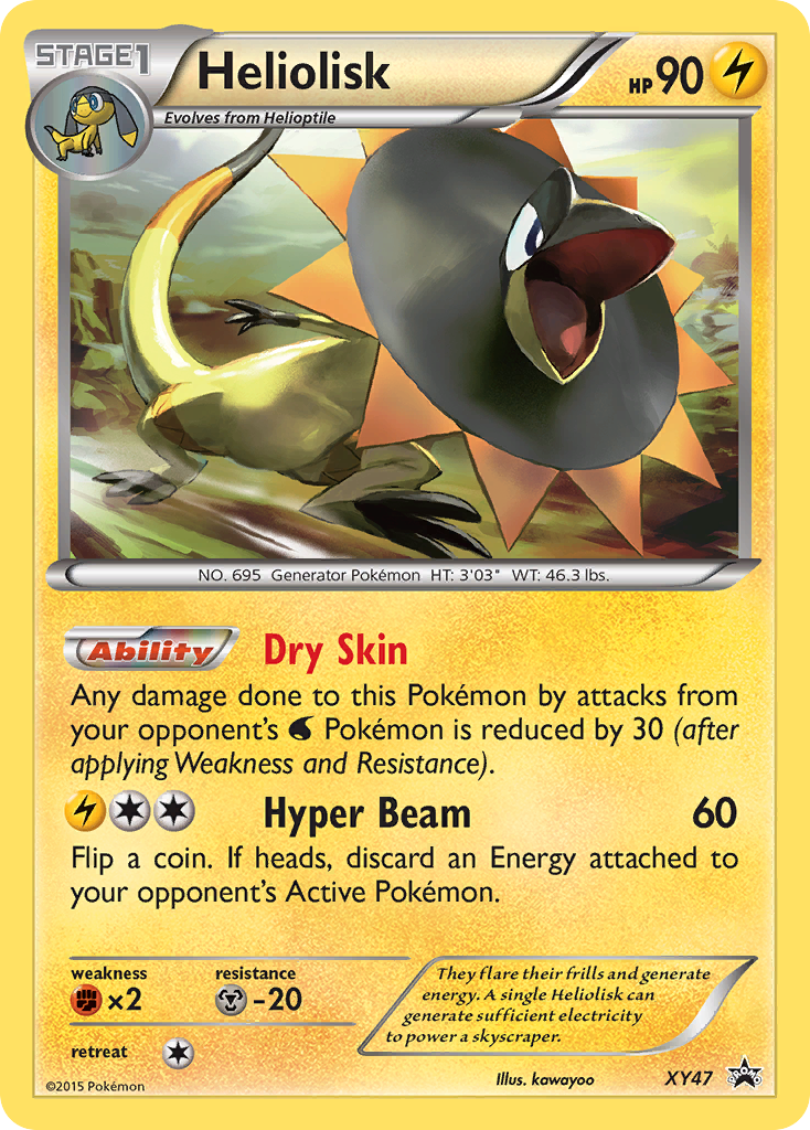 Heliolisk (XY47) [XY: Black Star Promos] | Mega City Incorporated