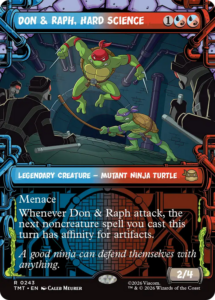 Don & Raph, Hard Science (Showcase) [Teenage Mutant Ninja Turtles] | Mega City Incorporated