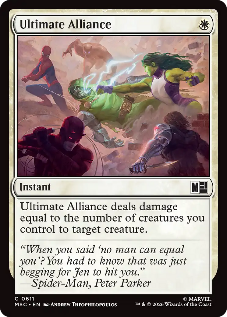 Ultimate Alliance [Marvel Super Heroes Commander] | Mega City Incorporated