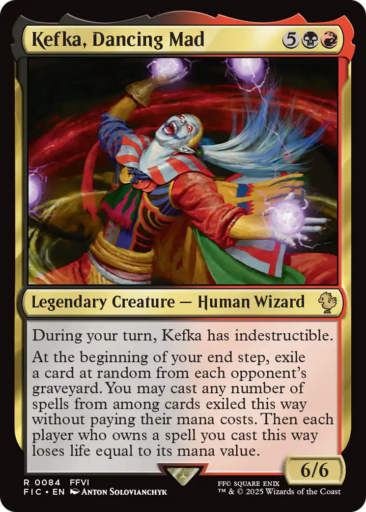 Kefka, Dancing Mad [FINAL FANTASY Commander] | Mega City Incorporated