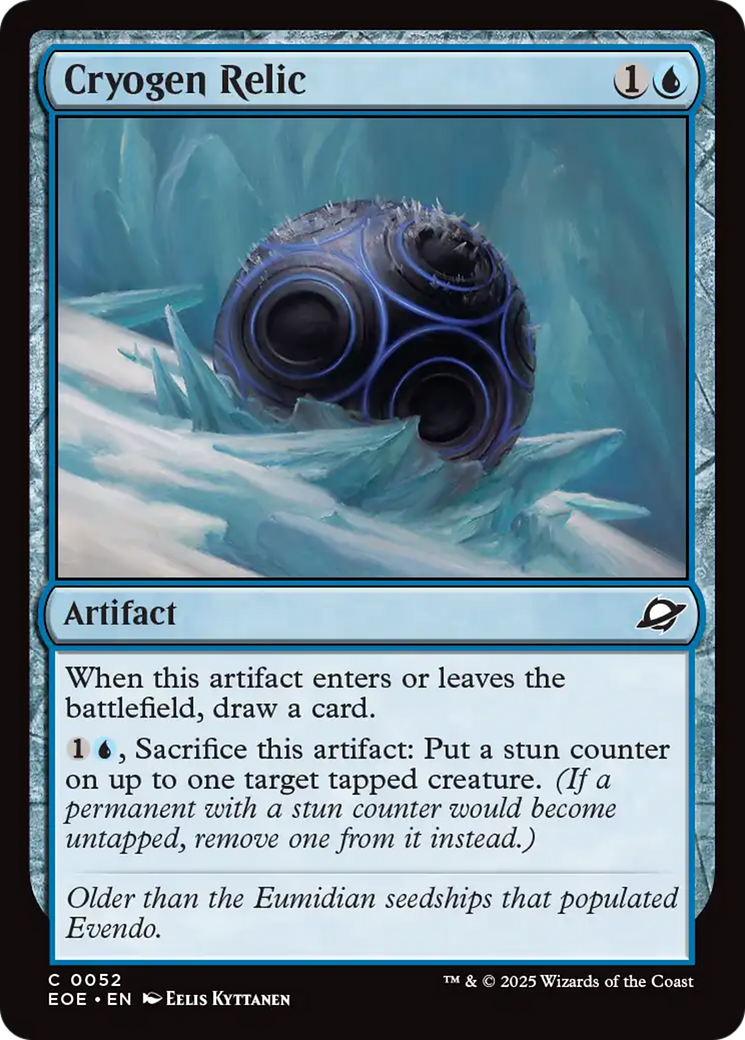 Cryogen Relic [Edge of Eternities] | Mega City Incorporated