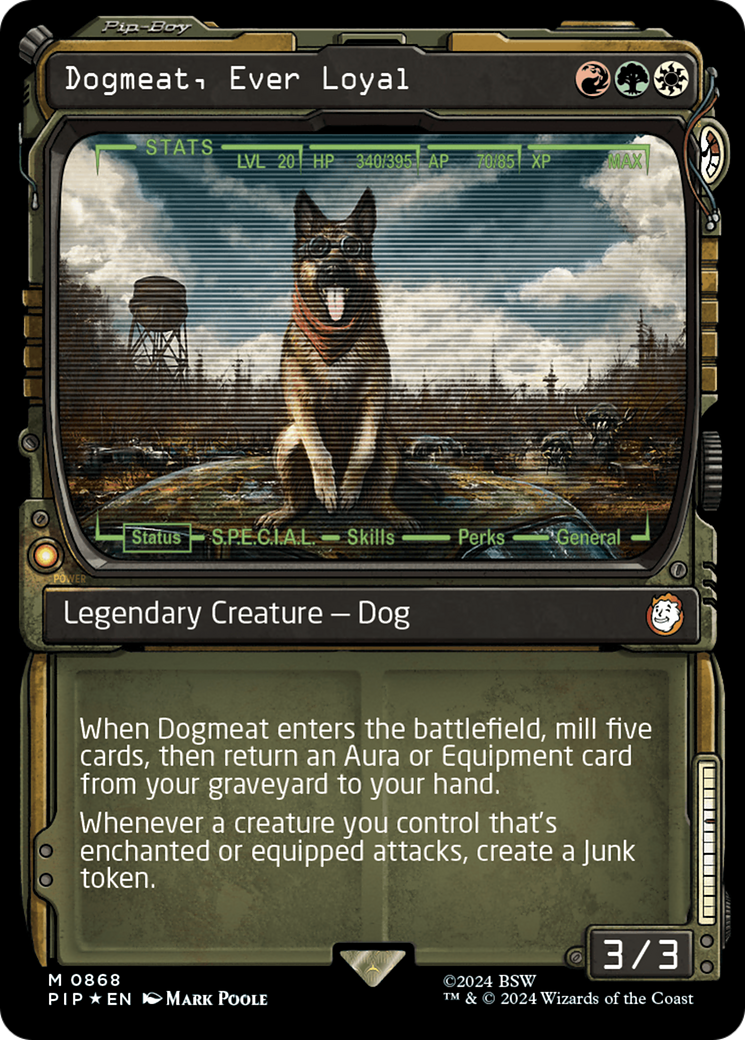 Dogmeat, Ever Loyal (Showcase) (Surge Foil) [Fallout] | Mega City Incorporated