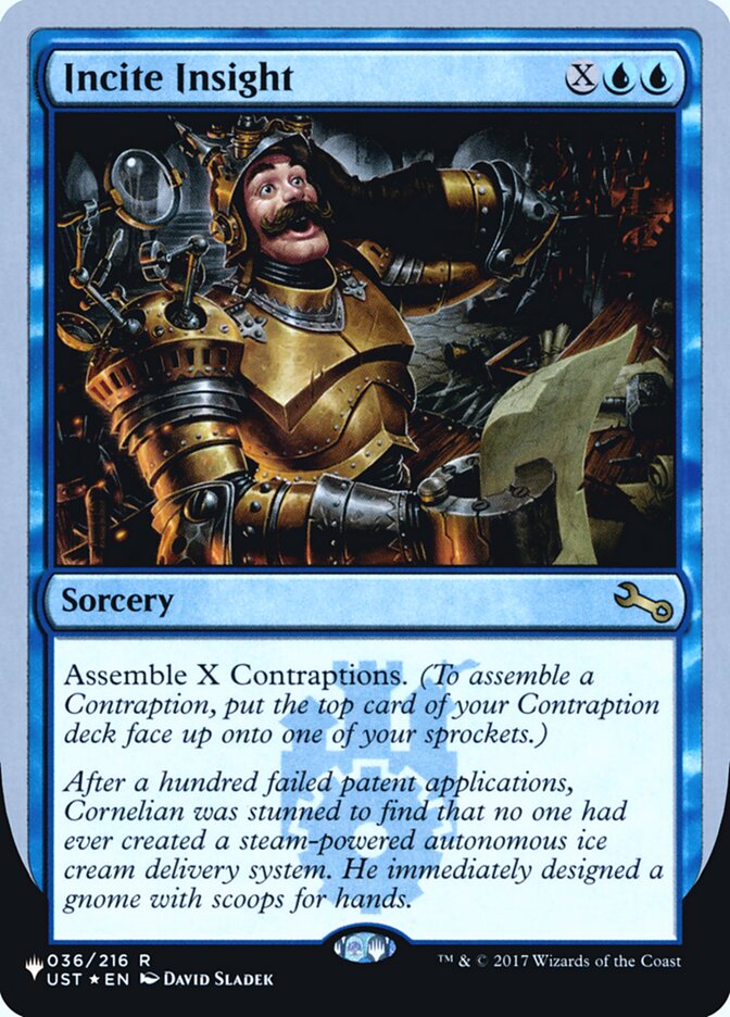 Incite Insight (Unfinity Foil Edition) [The List] | Mega City Incorporated