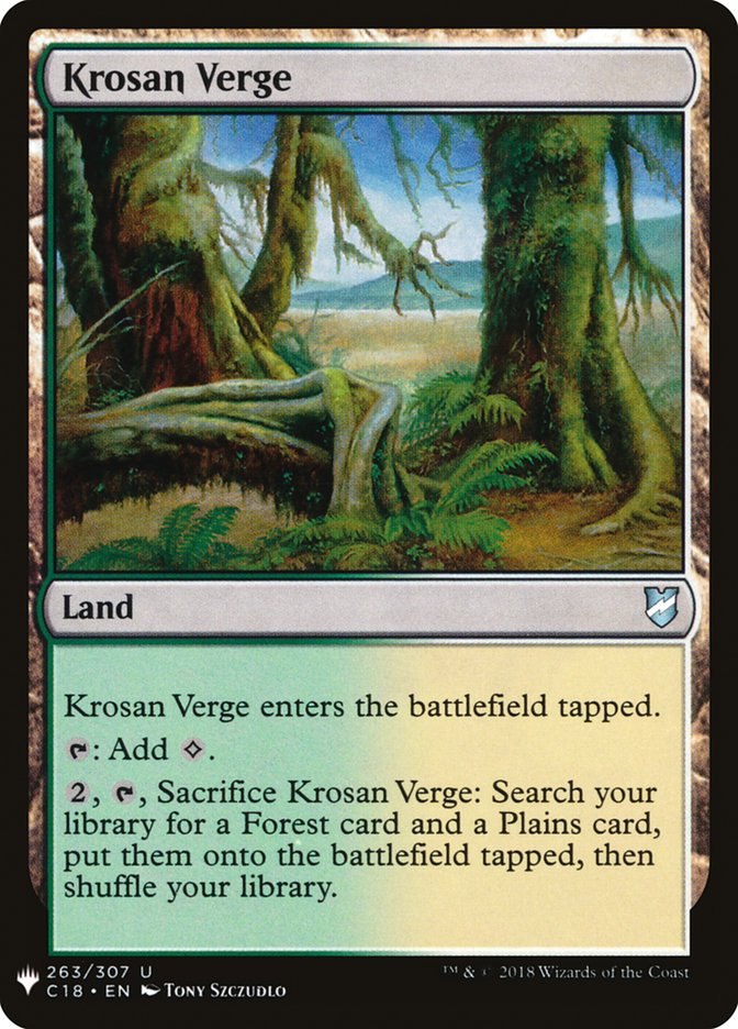 Krosan Verge [Mystery Booster] | Mega City Incorporated