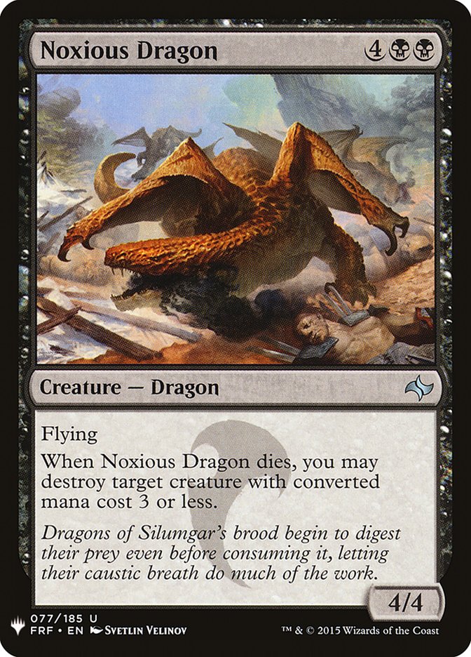 Noxious Dragon [Mystery Booster] | Mega City Incorporated