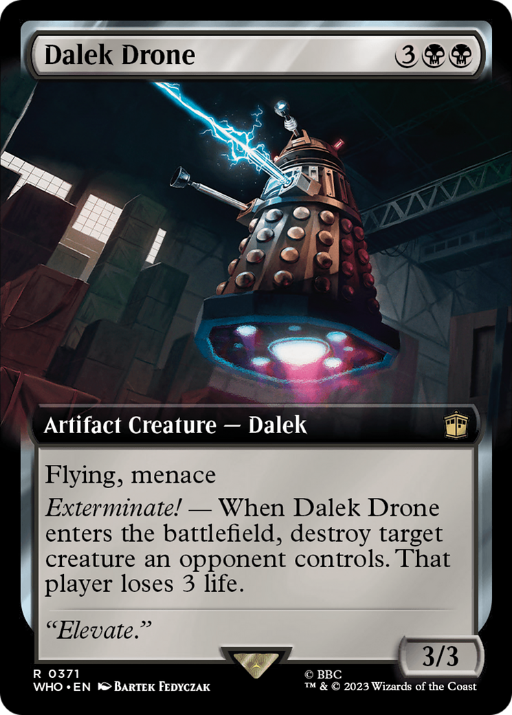 Dalek Drone (Extended Art) [Doctor Who] | Mega City Incorporated