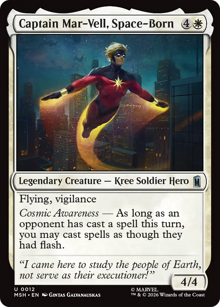 Captain Mar-Vell, Space-Born [Marvel Super Heroes] | Mega City Incorporated