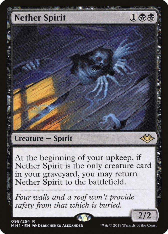 Nether Spirit [Modern Horizons] | Mega City Incorporated