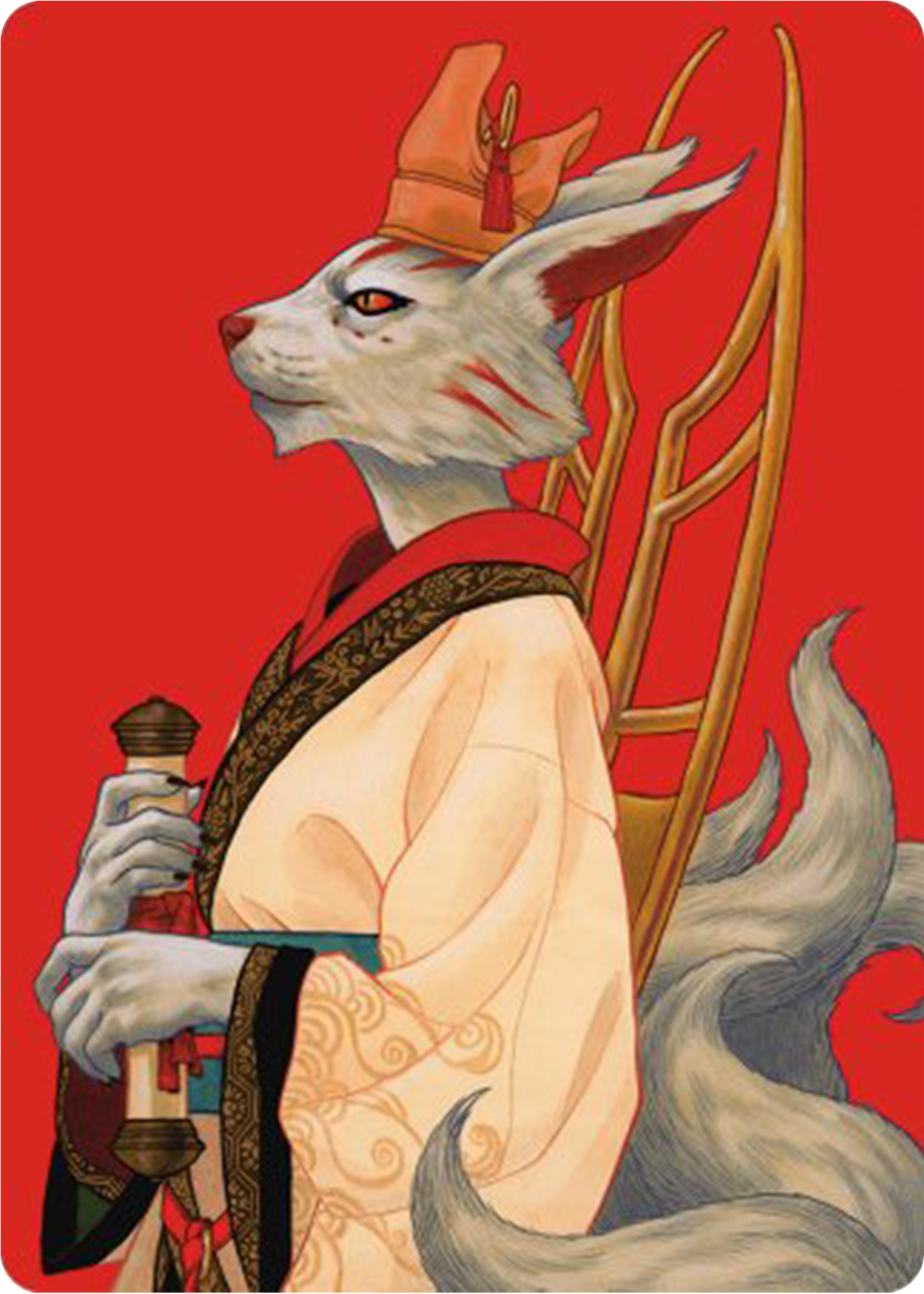 Pearl-Ear, Imperial Advisor Art Card [Modern Horizons 3 Art Series] | Mega City Incorporated