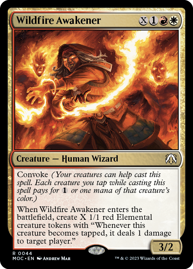 Wildfire Awakener [March of the Machine Commander] | Mega City Incorporated