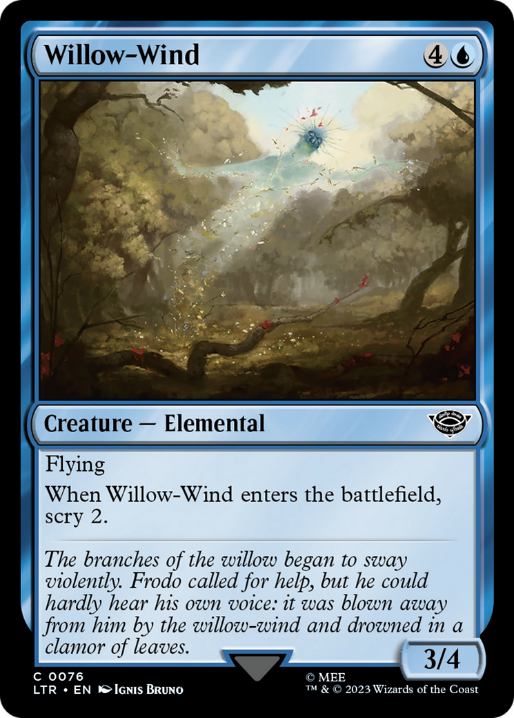 Willow-Wind [The Lord of the Rings: Tales of Middle-Earth] | Mega City Incorporated