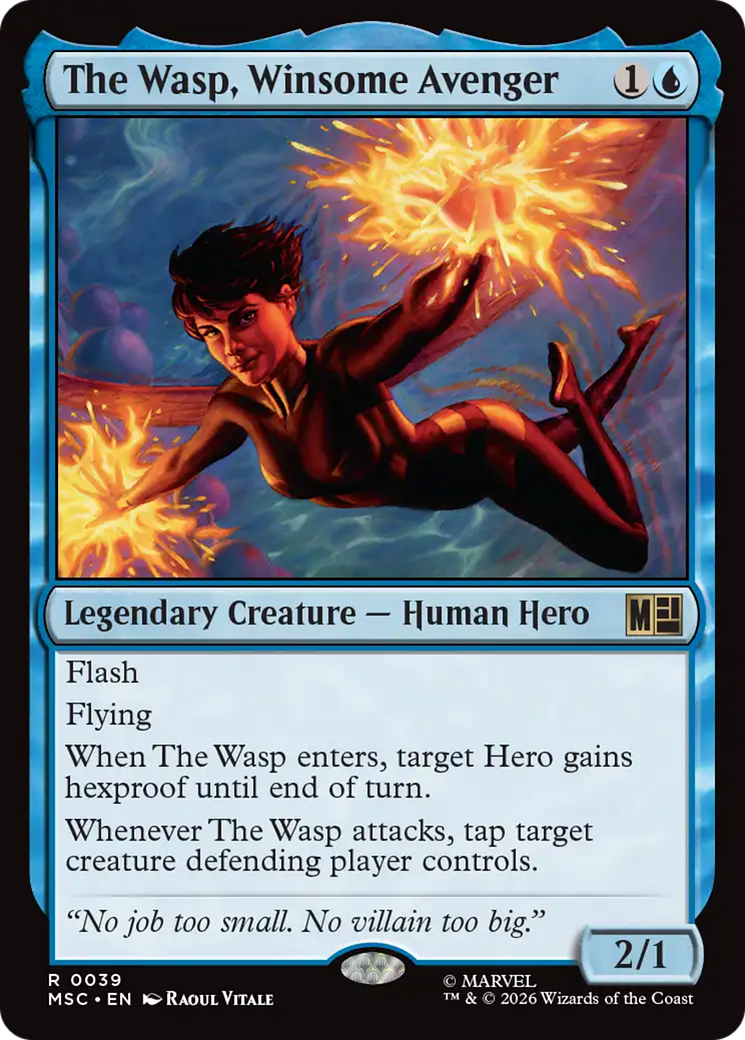 The Wasp, Winsome Avenger [Marvel Super Heroes Commander] | Mega City Incorporated