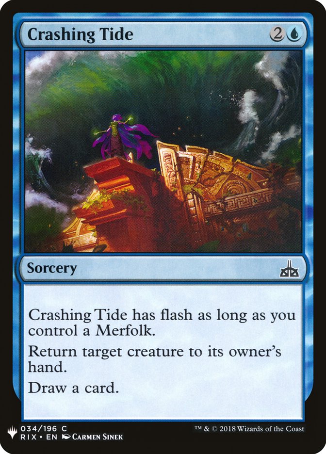 Crashing Tide [Mystery Booster] | Mega City Incorporated