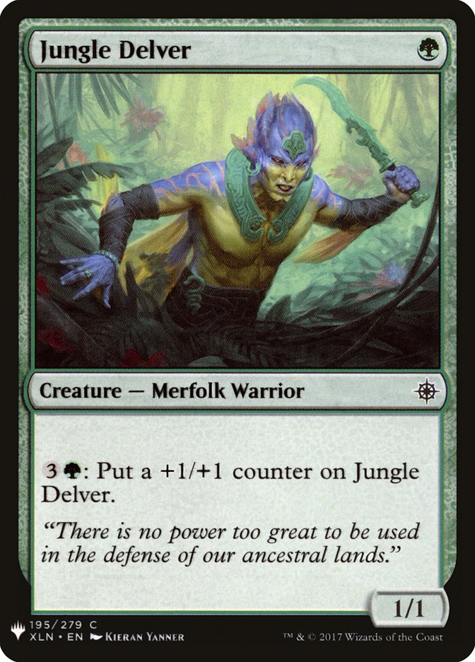 Jungle Delver [Mystery Booster] | Mega City Incorporated