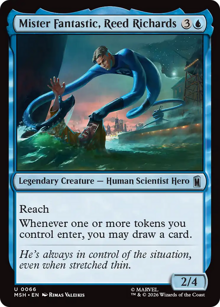 Mister Fantastic, Reed Richards [Marvel Super Heroes] | Mega City Incorporated