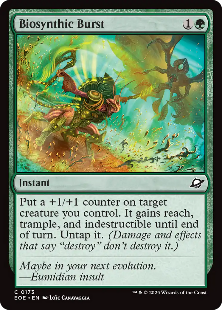 Biosynthic Burst [Edge of Eternities] | Mega City Incorporated