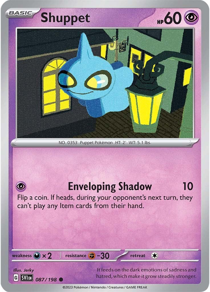 Shuppet (087/198) [Scarlet & Violet: Base Set] | Mega City Incorporated