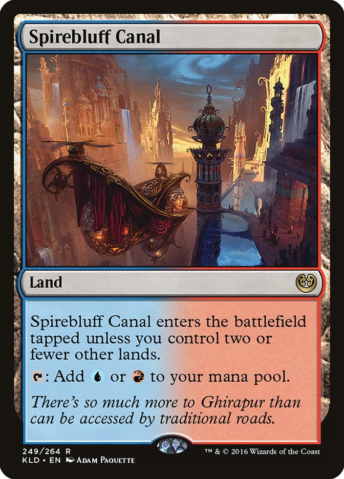 Spirebluff Canal [Kaladesh] | Mega City Incorporated