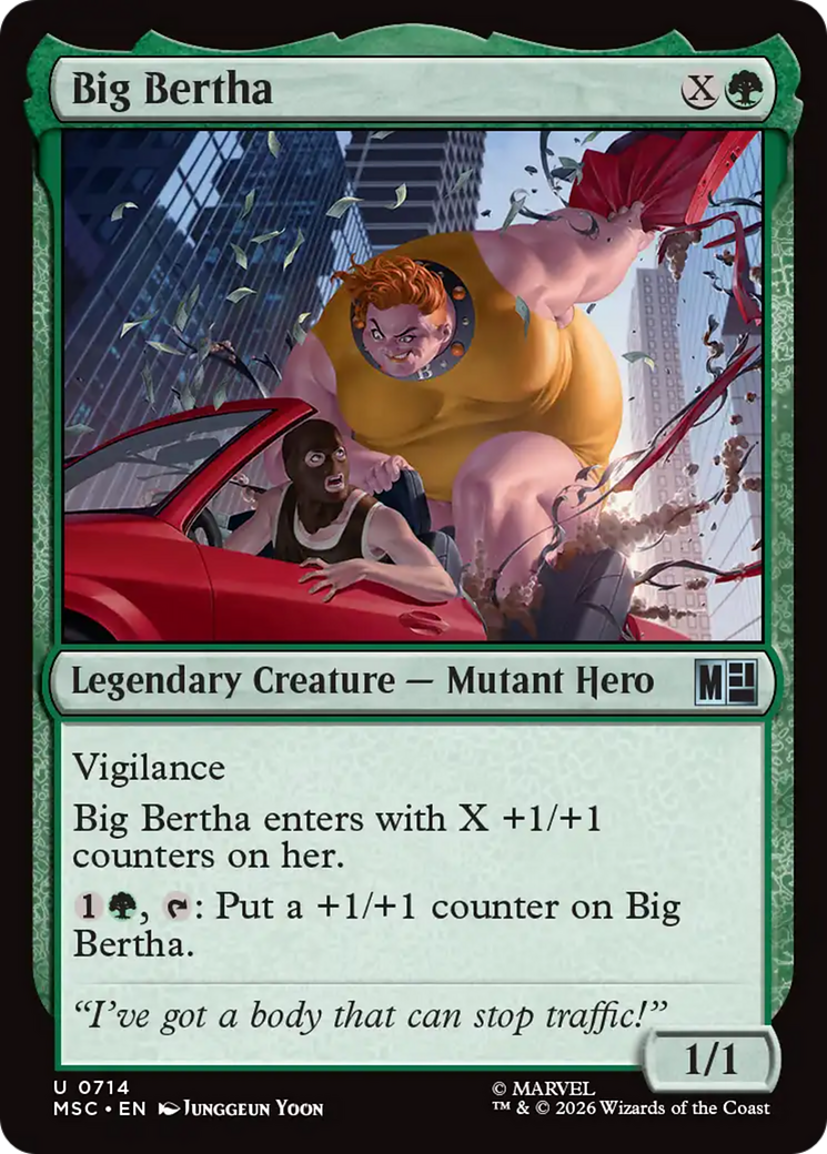 Big Bertha [Marvel Super Heroes Commander] | Mega City Incorporated