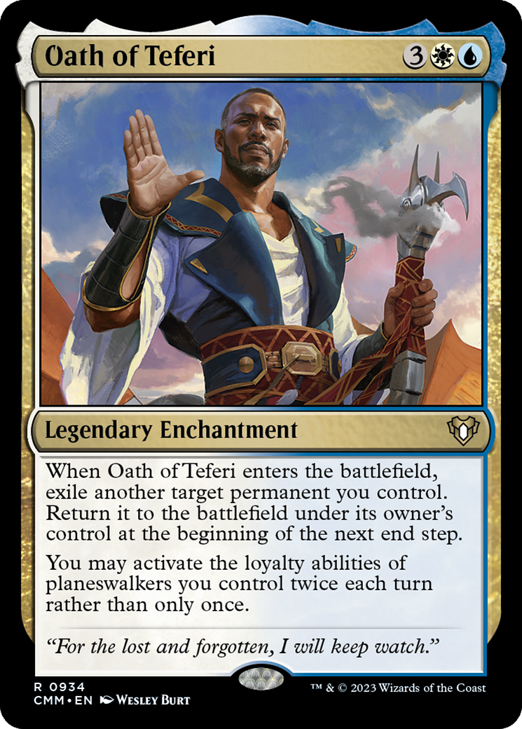 Oath of Teferi [Commander Masters] | Mega City Incorporated