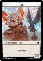 Phyrexian Germ // Fox Double-Sided Token [Modern Horizons 3 Tokens] | Mega City Incorporated