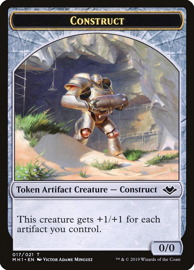 Elemental (008) // Construct (017) Double-Sided Token [Modern Horizons Tokens] | Mega City Incorporated