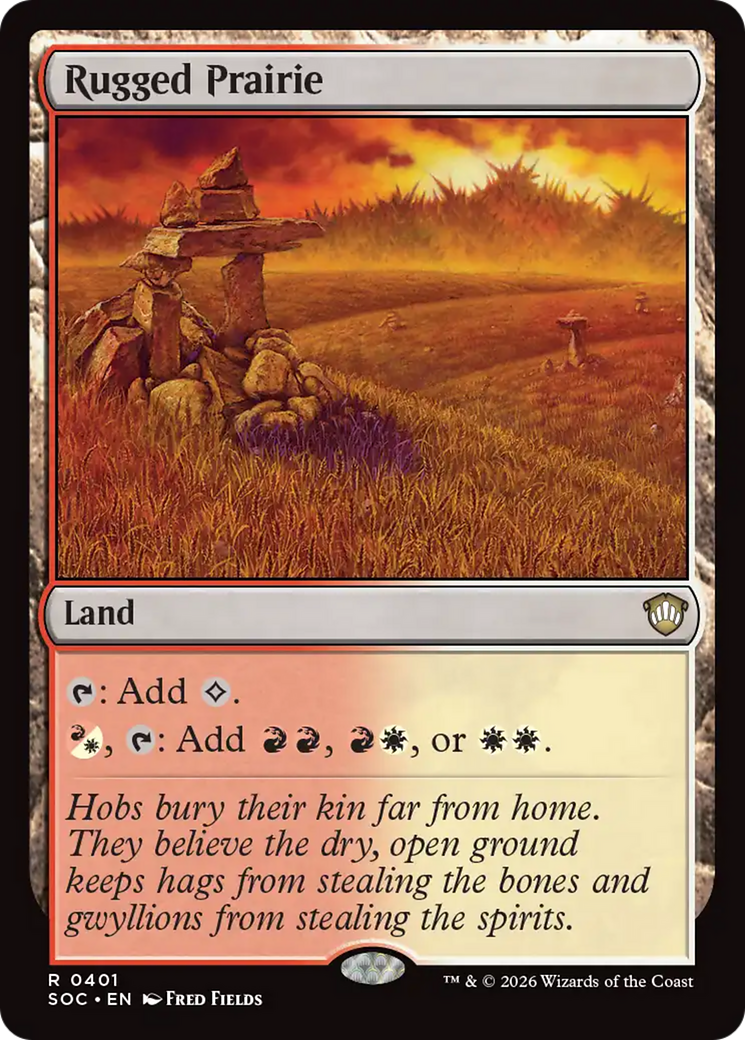 Rugged Prairie [Secrets of Strixhaven Commander] | Mega City Incorporated