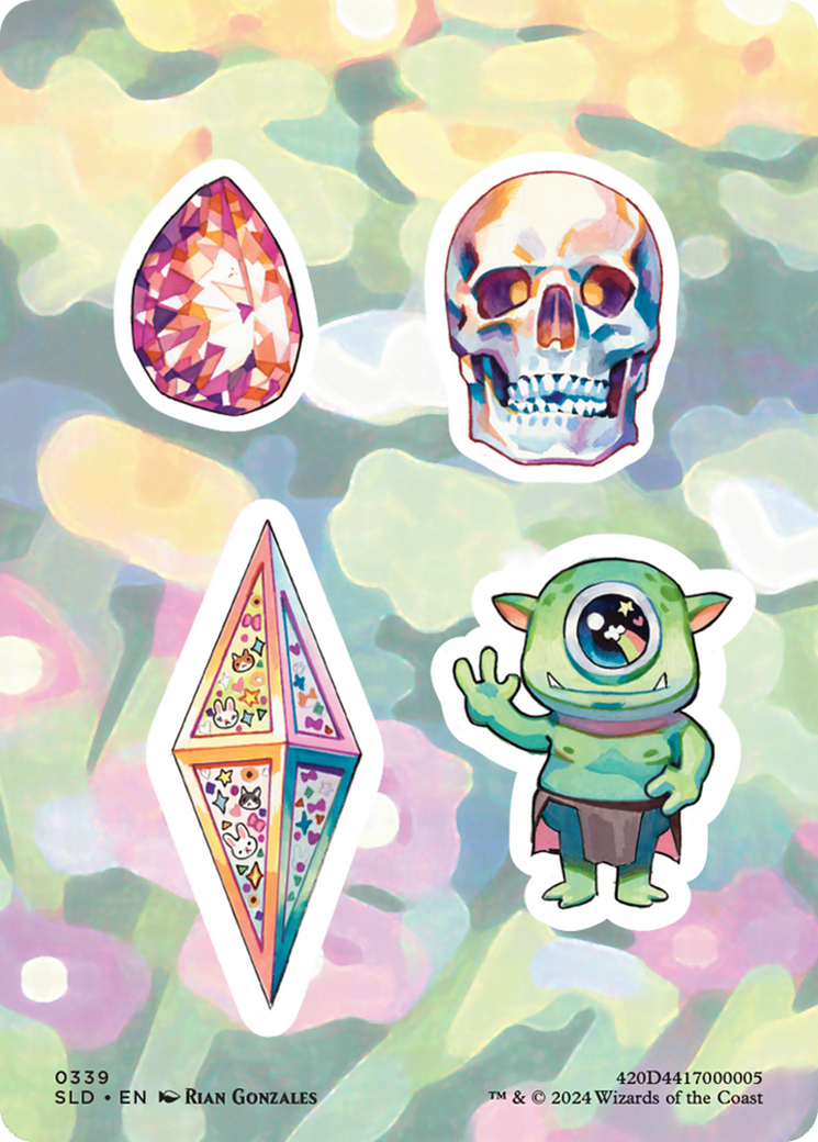 Sticker Sheet (0339) [Secret Lair Drop Series] | Mega City Incorporated