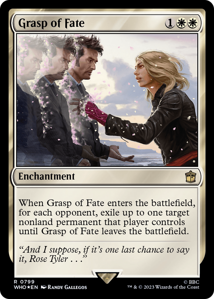 Grasp of Fate (Surge Foil) [Doctor Who] | Mega City Incorporated