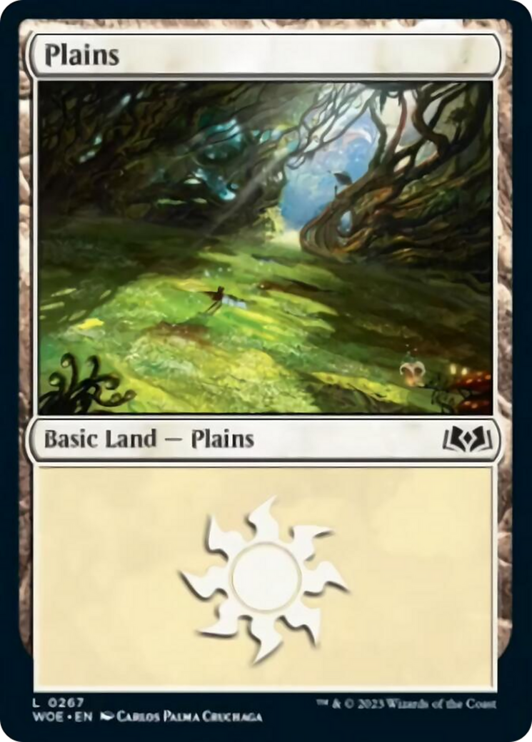 Plains (0267) [Wilds of Eldraine] | Mega City Incorporated