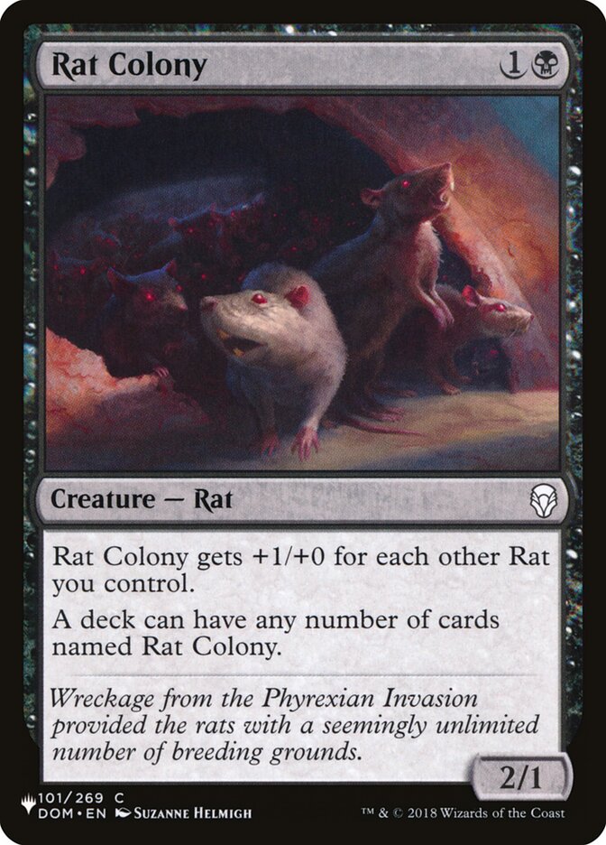 Rat Colony [The List] | Mega City Incorporated