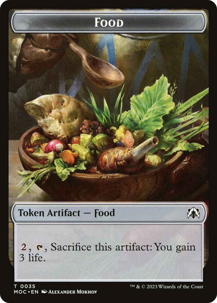 Food Token [March of the Machine] | Mega City Incorporated