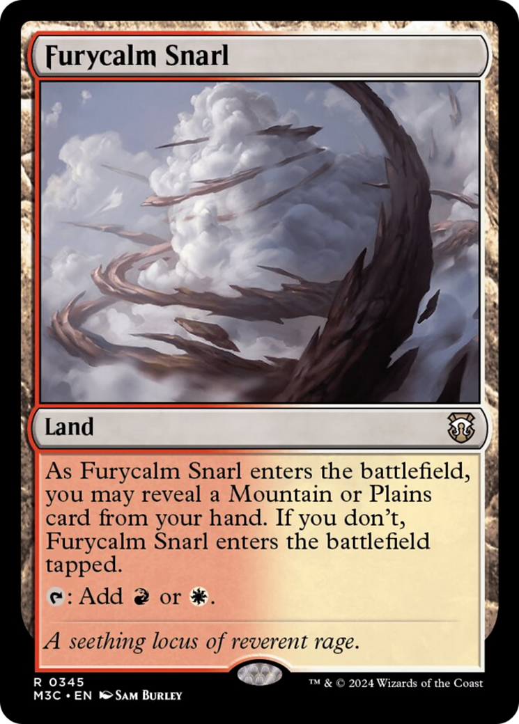 Furycalm Snarl [Modern Horizons 3 Commander] | Mega City Incorporated