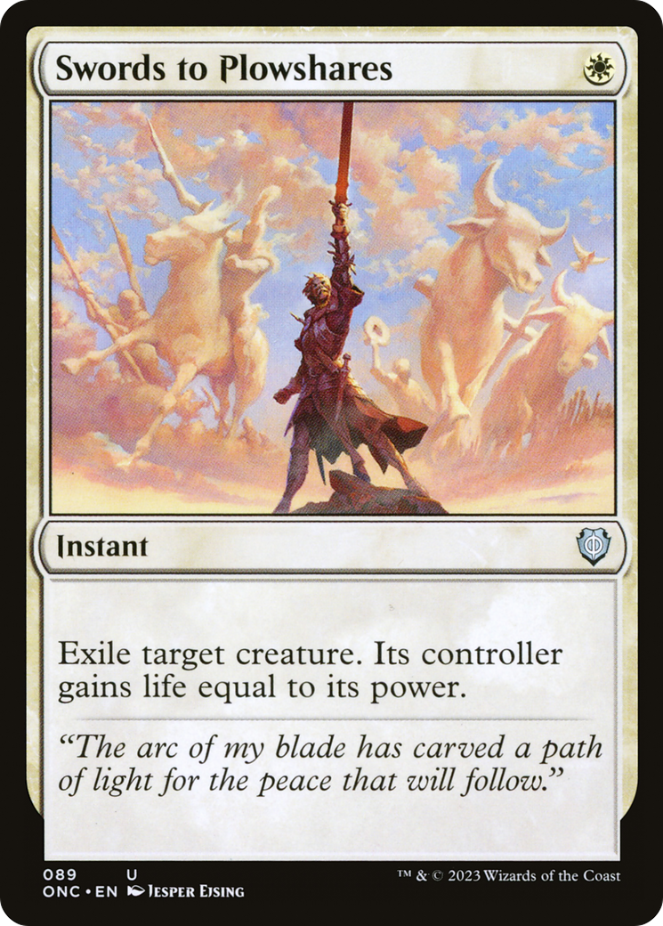 Swords to Plowshares [Phyrexia: All Will Be One Commander] | Mega City Incorporated