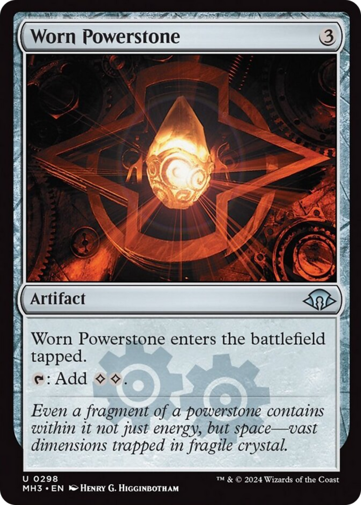 Worn Powerstone [Modern Horizons 3] | Mega City Incorporated