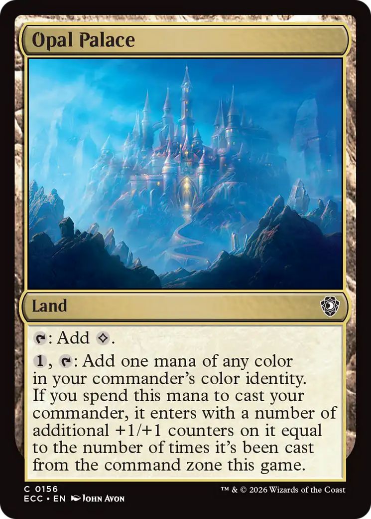 Opal Palace [Lorwyn Eclipsed Commander] | Mega City Incorporated