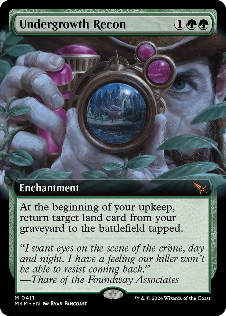 Undergrowth Recon (Extended Art) [Murders at Karlov Manor] | Mega City Incorporated