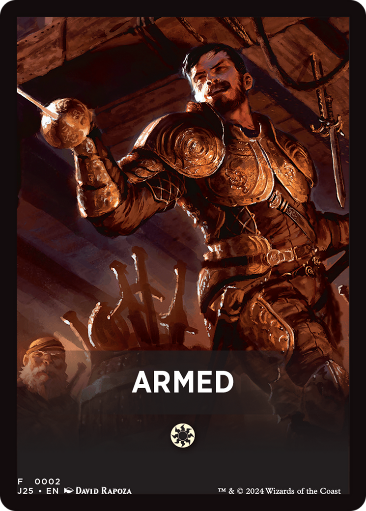 Armed Theme Card [Foundations Jumpstart Front Cards] | Mega City Incorporated