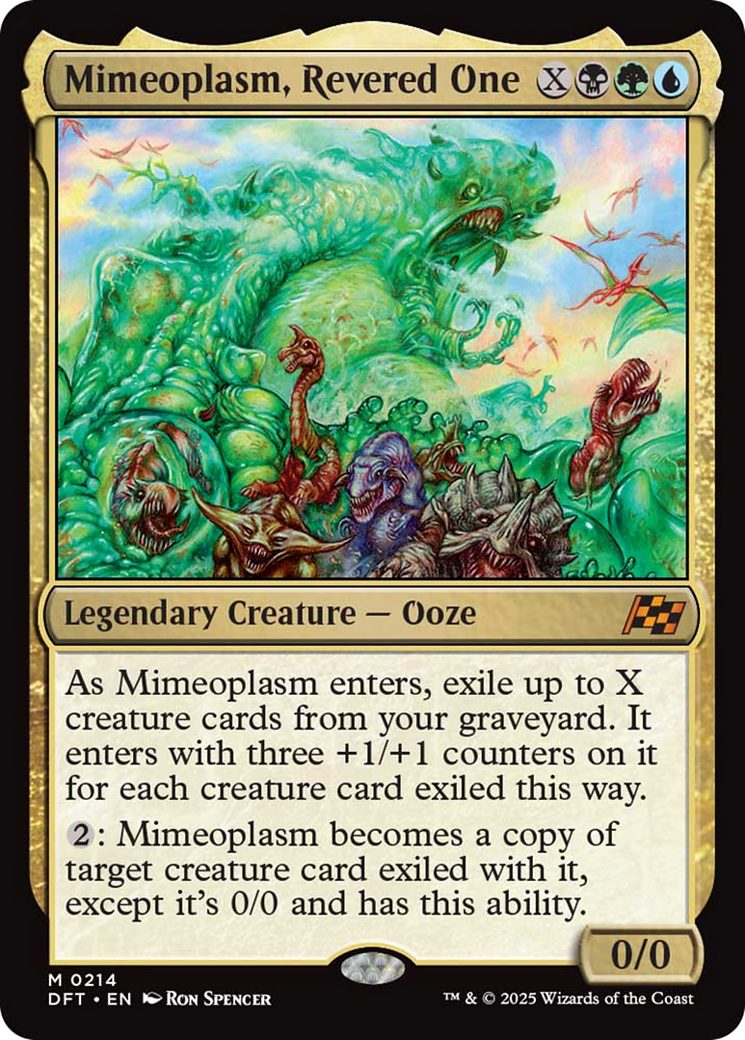Mimeoplasm, Revered One [Aetherdrift] | Mega City Incorporated