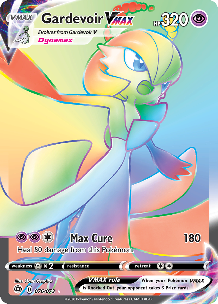 Gardevoir VMAX (076/073) [Sword & Shield: Champion's Path] | Mega City Incorporated