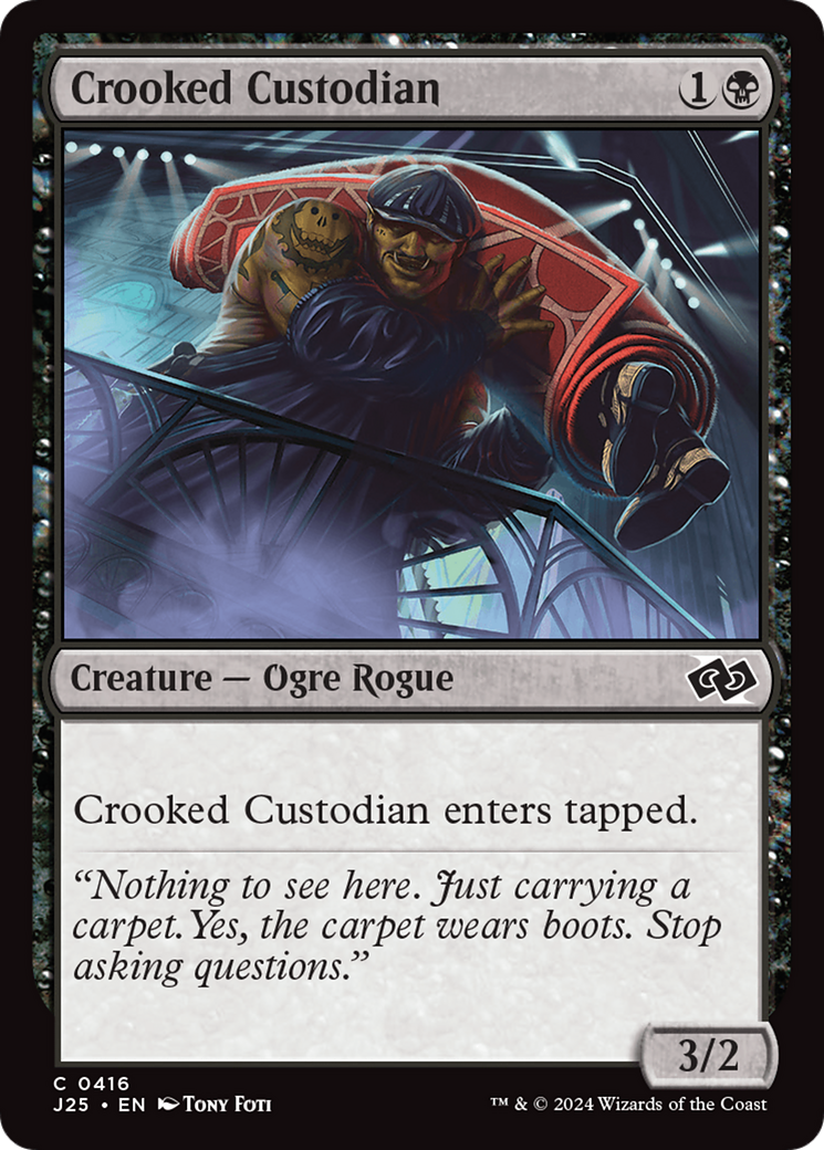 Crooked Custodian [Foundations Jumpstart] | Mega City Incorporated